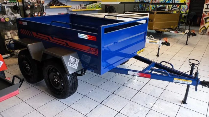Reboque 2 eixos Trucado Excelente Padrão Scx - Foto 2