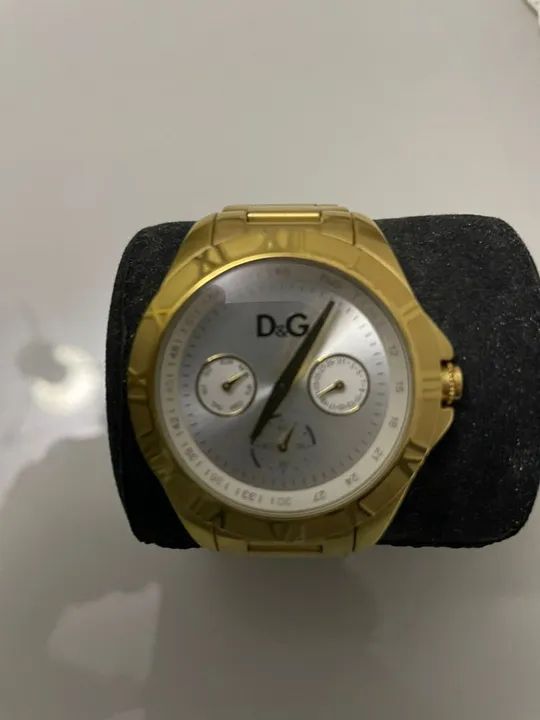 Relógio D&G Dourado original