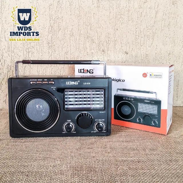 Radio Am / Fm Usb  Retrô Vitage Recarregável