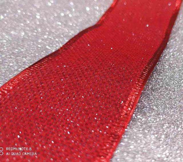 Fita  Aramada Vermelha 5cmx3m Yj *007 - Foto 5