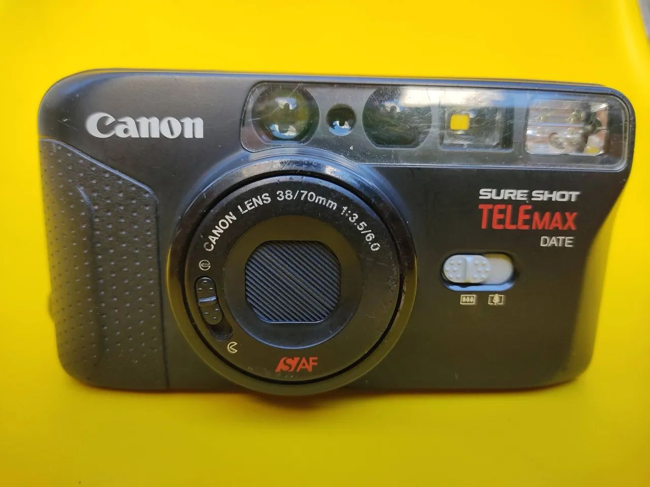 Câmera analógica Canon Sure Shot Telemax Date 