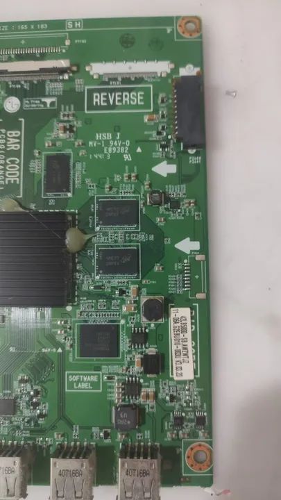 PLACA PRINCIPAL DA TV LG 42B5800 EAX65610206[1.0]FUCIONANDO - Foto 2