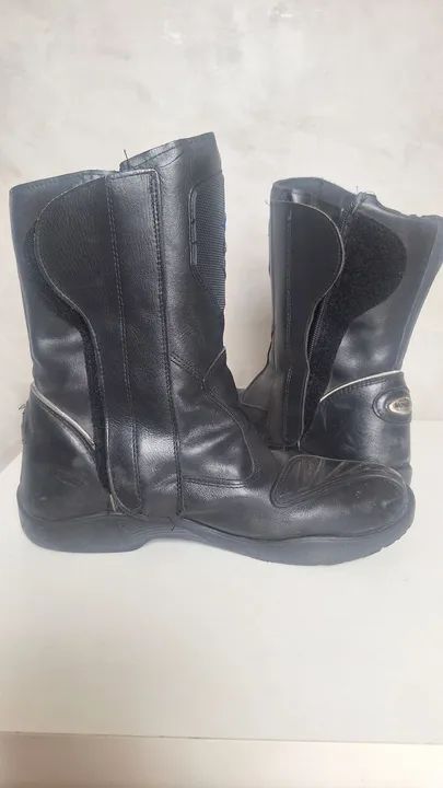 Botas de Motociclista Mondeo - Preta - Foto 2