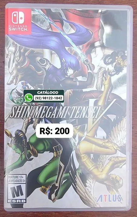 Shin Megami Tensei V = R$: 200
