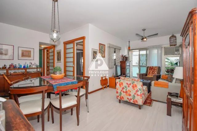 Flat Moderno no Leblon com 2 Quartos, Cozinha Americana e 2 Vagas