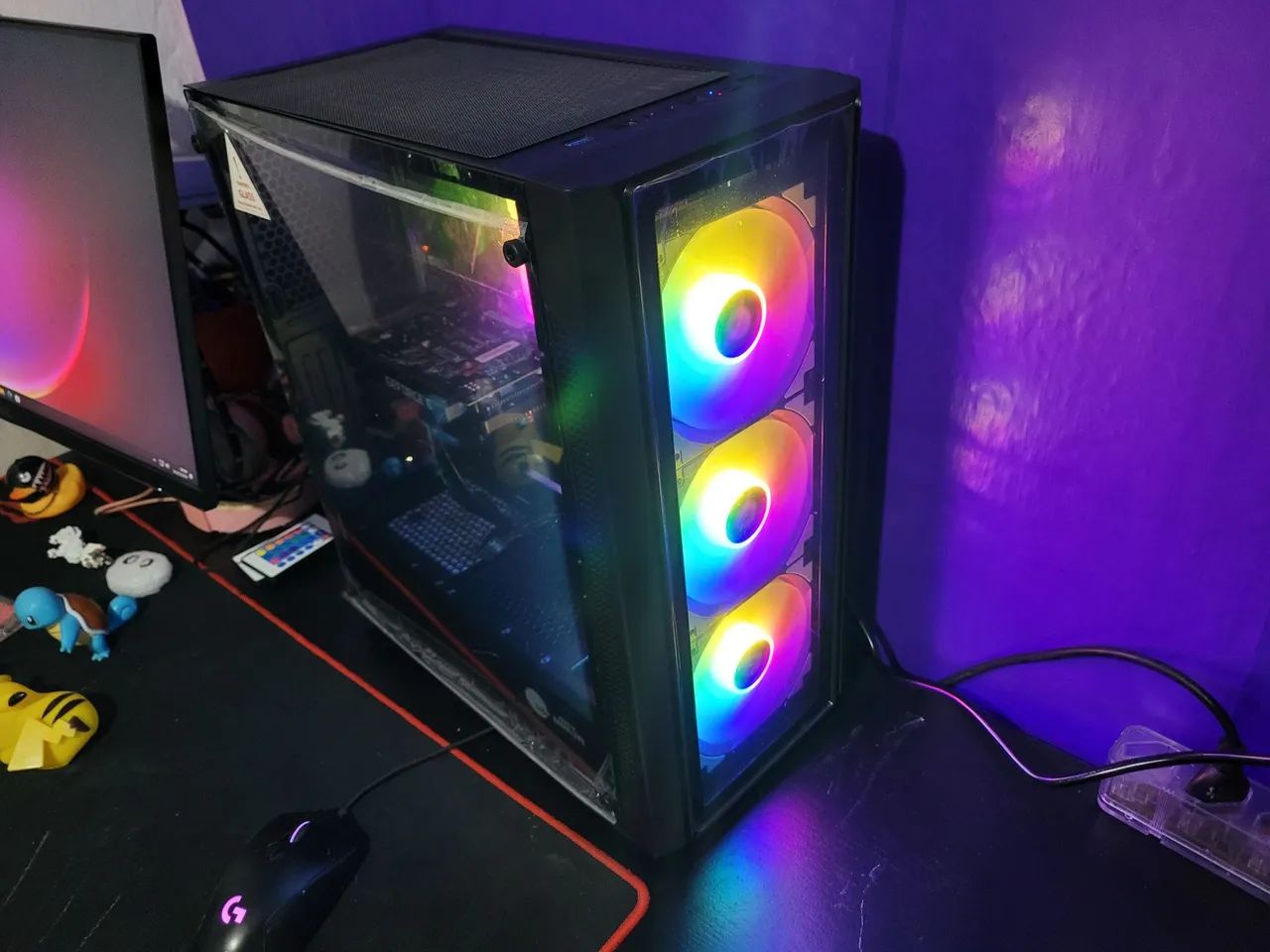 PC Gamer i7 8700 - GTX 1650 4gb - 16gb ram RGB - 256gb SSD - Foto 6