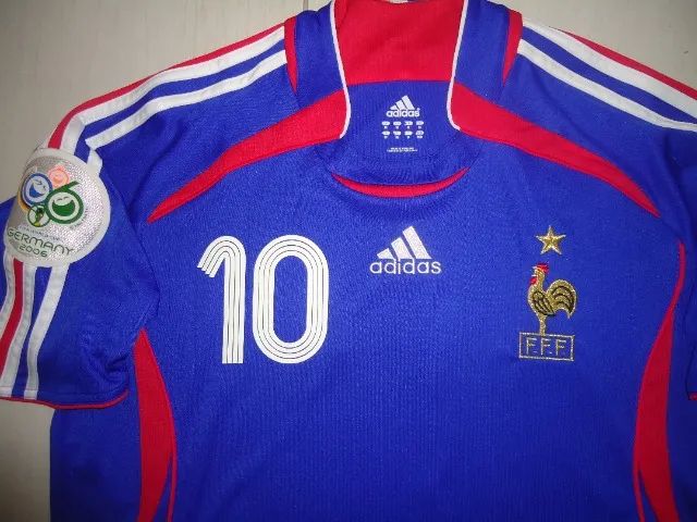 Camisa França 2006 10 Zidane - Foto 4