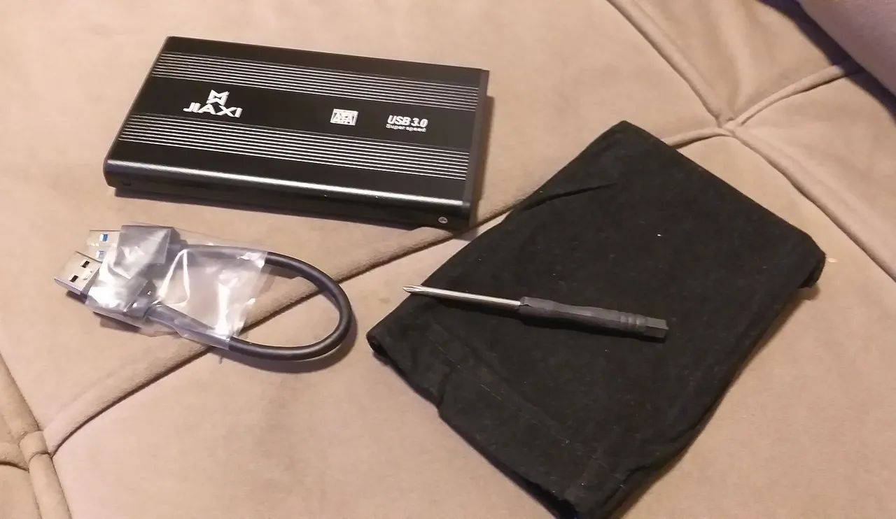 HD Externo 1 TB / USB 3.0 / Case com Capa Protetora / Cabo USB 3.0 ! - Foto 5