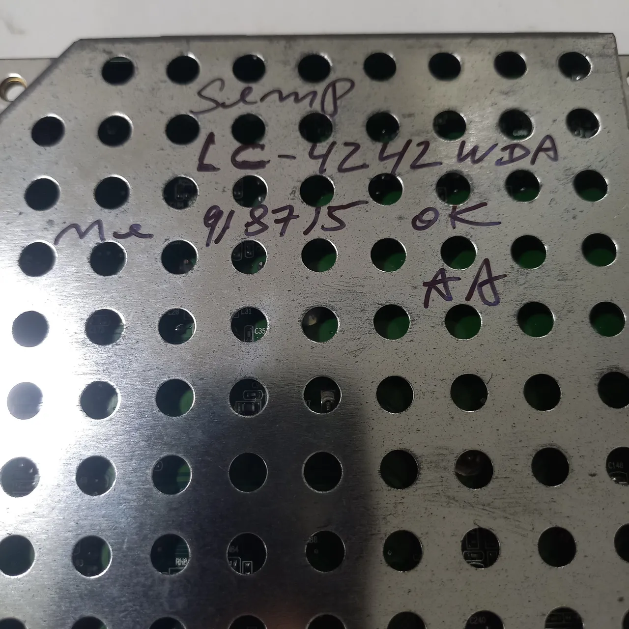 Placa de sinal digital semp LC-4242WDA