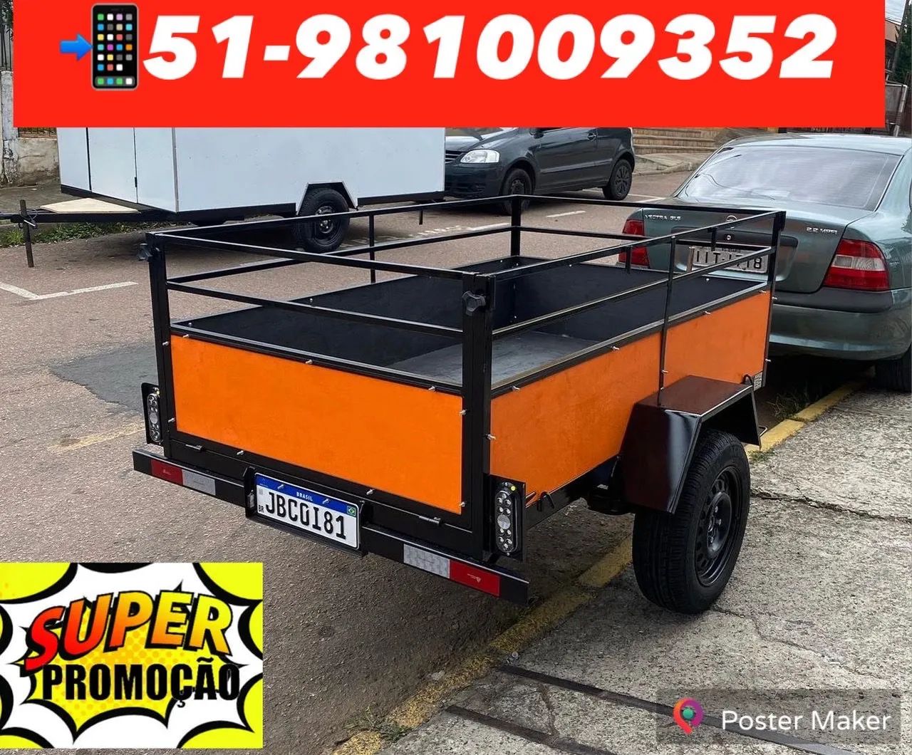 REBOQUE  DE FABRICA / PRONTO ENTREGA ÚLTIMOS - Foto 3