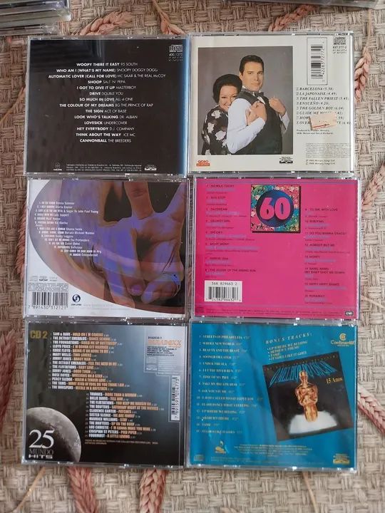 CDs  lote com 10 cds originais usados em muito bom estado de conservação 70 reais o lote  - Foto 5