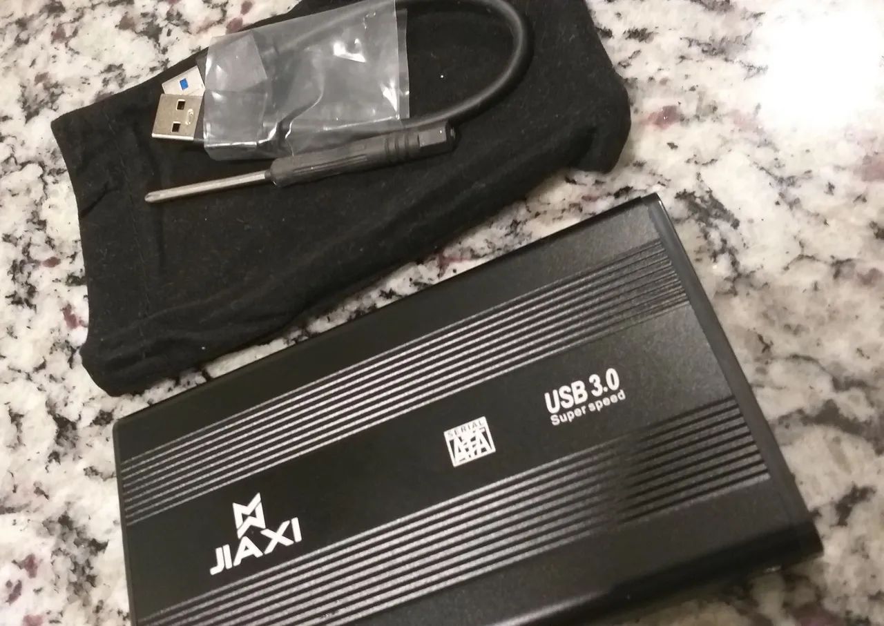 HD Externo 1 TB / USB 3.0 / Case com Capa Protetora / Cabo USB 3.0 ! - Foto 3