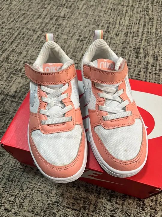 Tênis Nike Infantil - Rosa e Branco