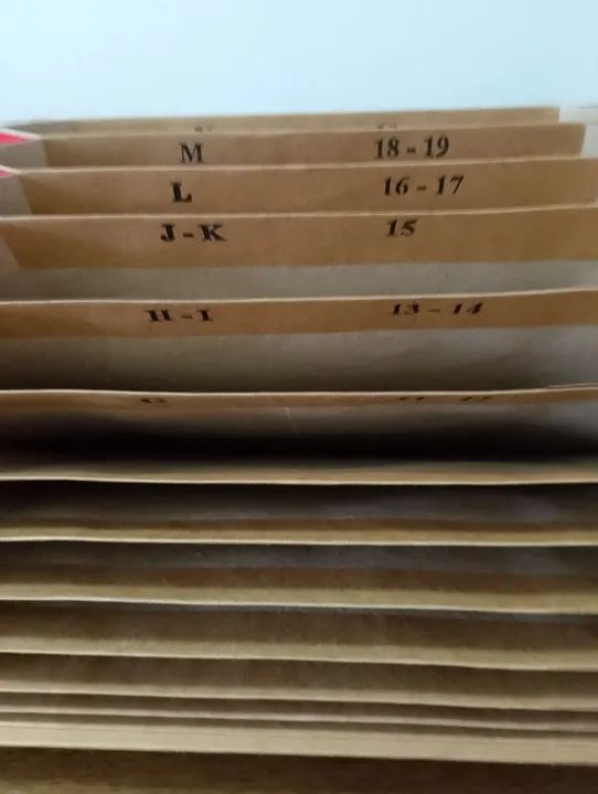 ORGANIZADOR DE DOCUMENTOS E CONTAS, SEM USO  - Foto 3