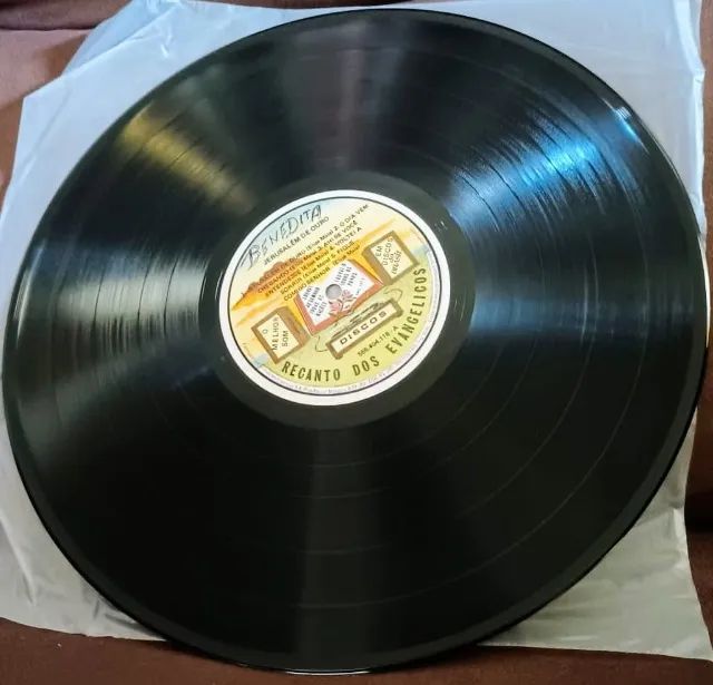 Lp Disco de Vinil Gospel Evangélico Elias Maia Jerusalém De Ouro - Foto 3