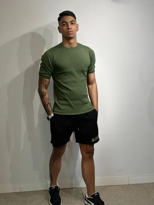 Camisetas da Ribbed
