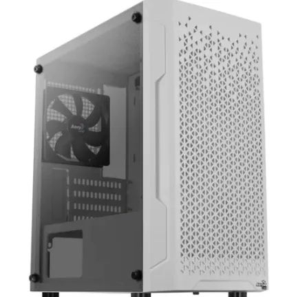 Gabinete Gamer Aerocool Trinity Mini White *Com 1 Fan Sem Led*  - WZetta - Foto 2