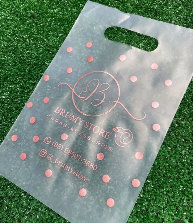 Sacolas plásticas Personalizadas com a sua logomarca!