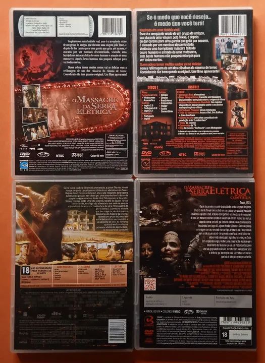 Dvd O Massacre da Serra Elétrica - Coleção  - Foto 2