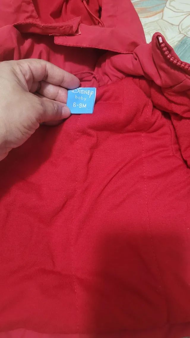Casaco do Mickey para bebê de 6 a 9 meses - Foto 4
