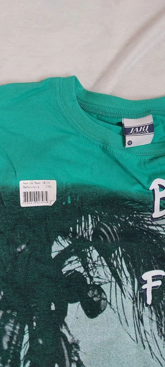 Bermuda Jeans Infantil e camisas  - Foto 4