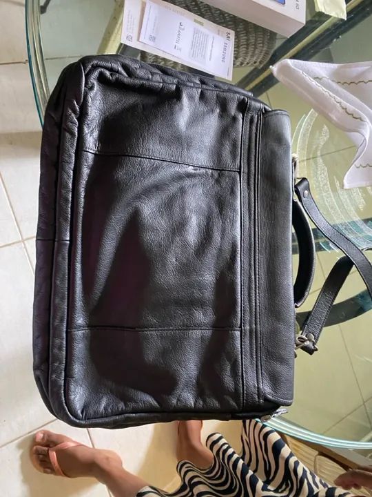Bolsa em Couro Legítimo - Foto 3
