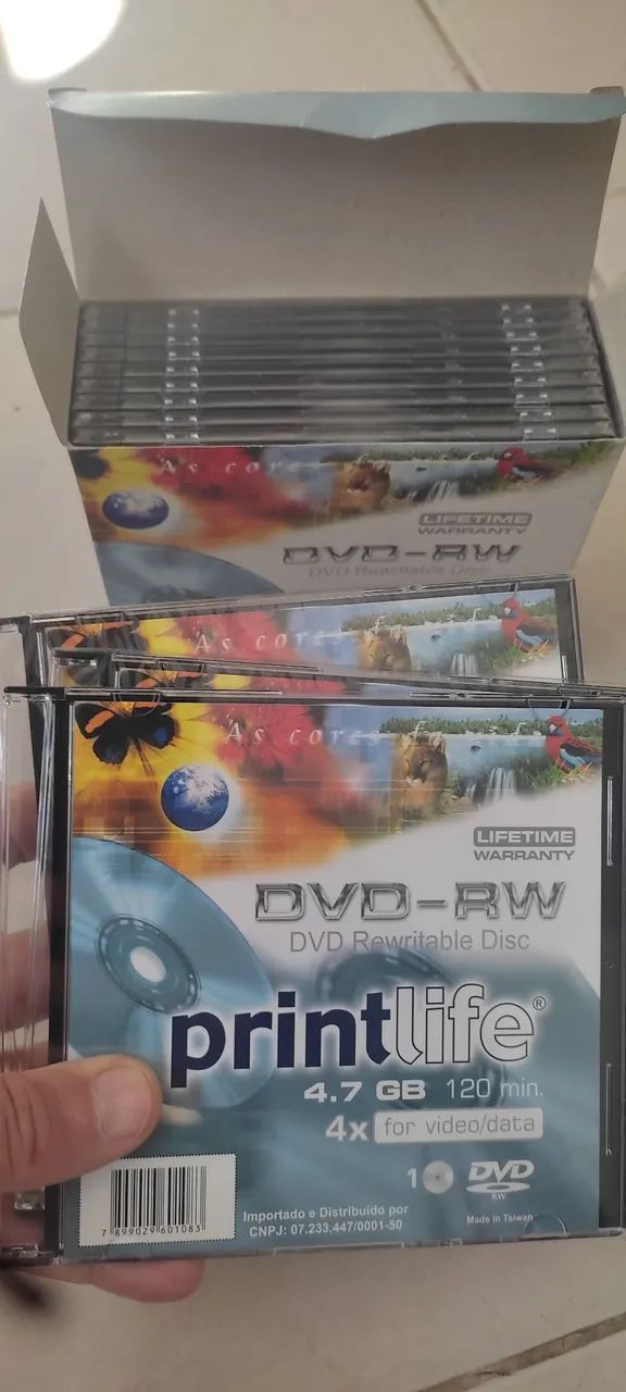 DVD's e CD's mídia virgem. - Foto 2