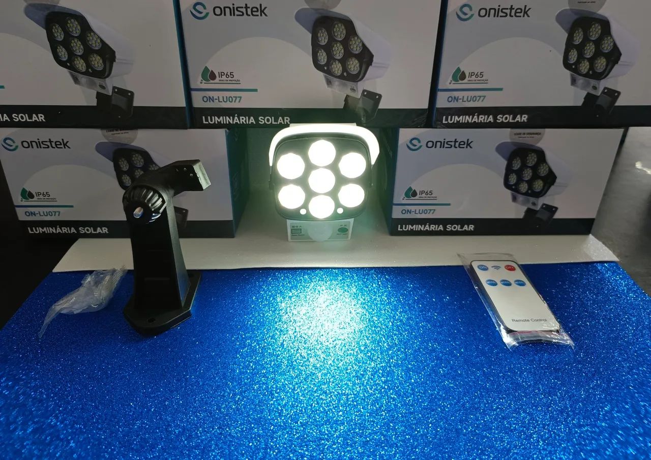 LUMINARIA LED SOLAR EXTERNA REF.:<br><br>ON-LU077