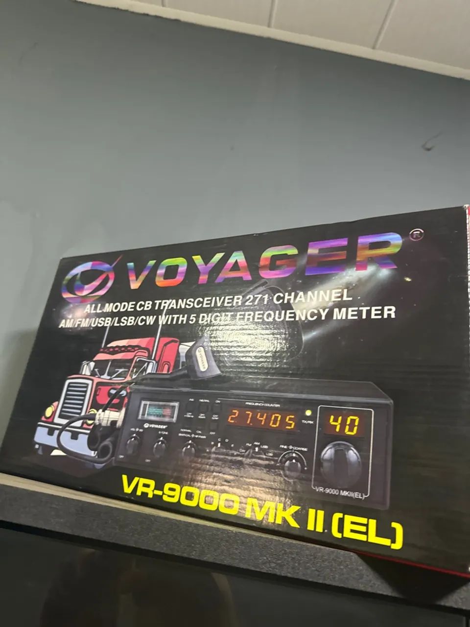 Rádio PX Voyager VR-9000 MKII (EL) 271 canais