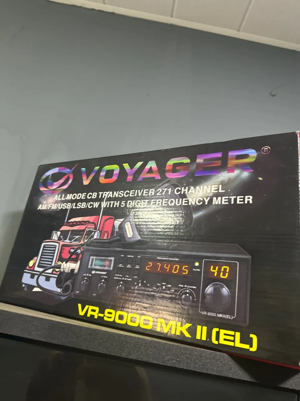 Rádio PX Voyager VR-9000 MKII (EL) 271 canais