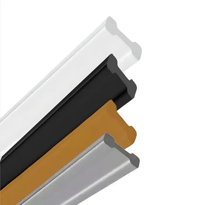 Juntas plásticas de dilatação 17x3,0mm 2 metros kit 50 peças cor bronze