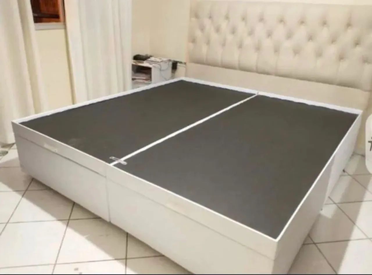 Cama Box  Baú King size e outros.