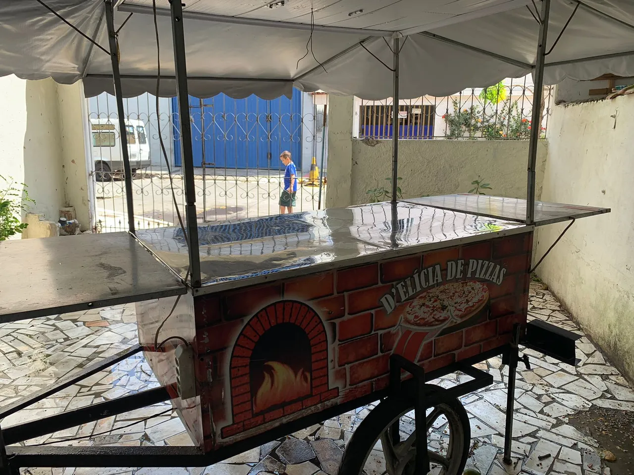 Carrinho de Pizza D'Elícia - Ideal para seu negócio!