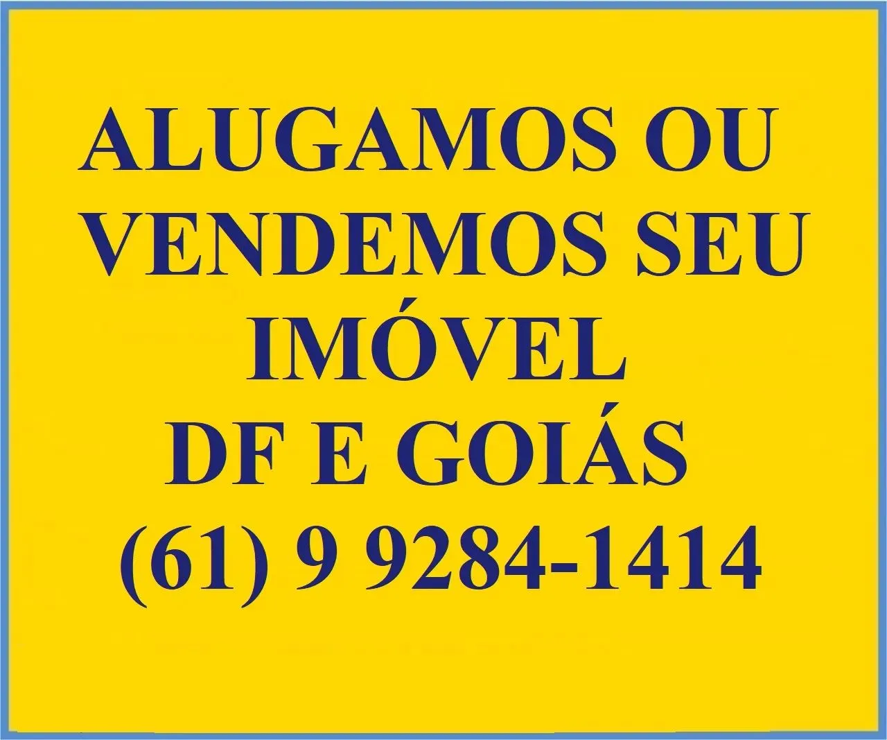 ALUGAMOS OU VENDEMOS SEU IMÓVEL DE FORMA RAPIDA E SEGURA ,