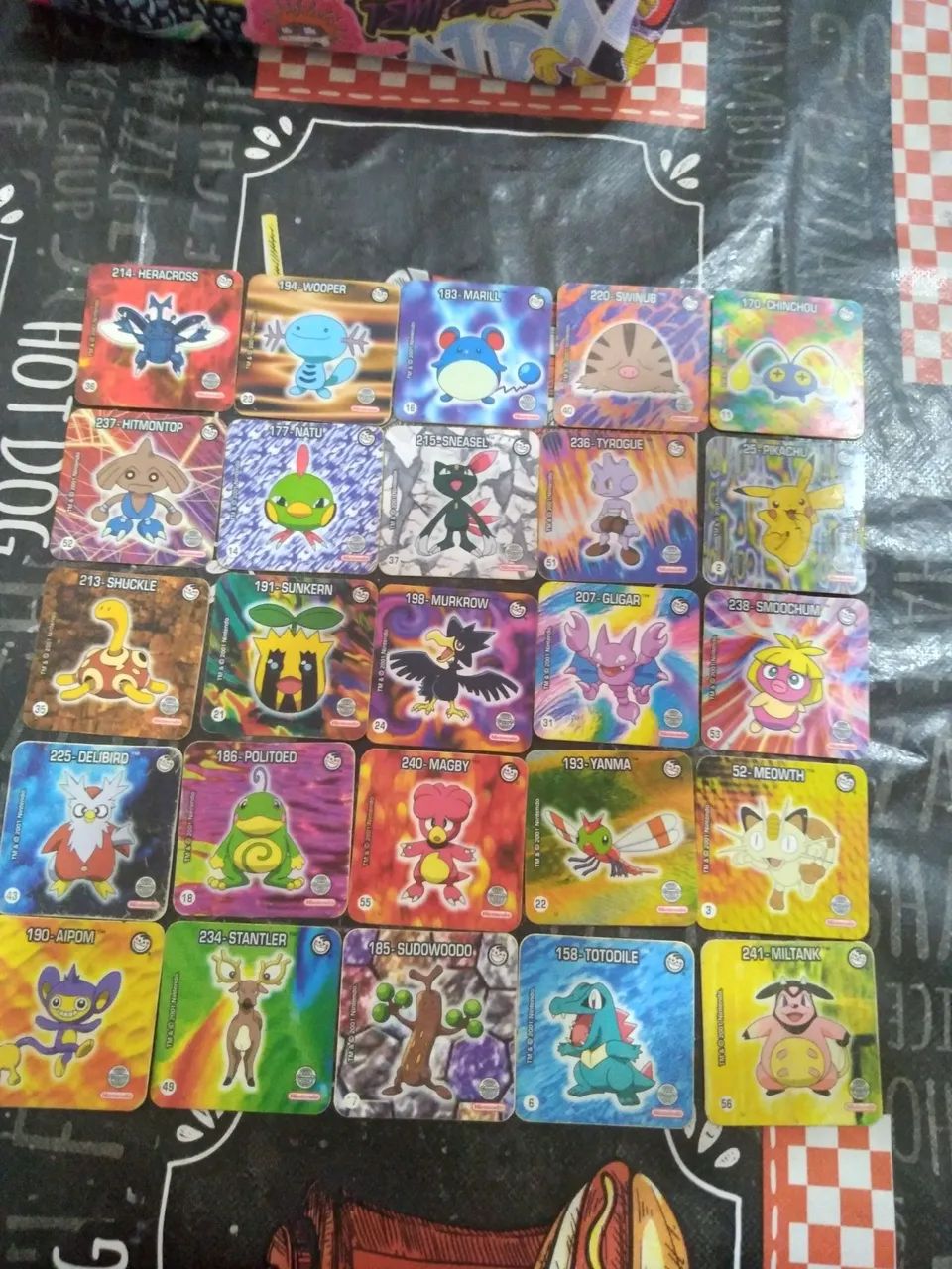 Cards Pokémon  (53 cards) e Digimon 39 cartas - Foto 2