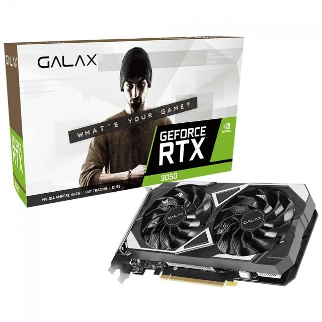 Placa de Vídeo Nvidia GeForce RTX 3050 6GB GDDR6 Galax - WZetta