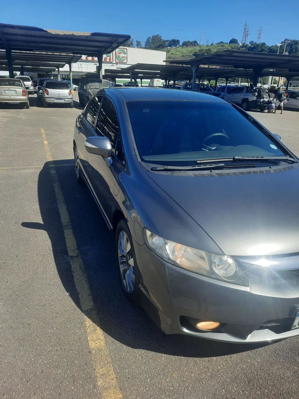 O carro está muito top.