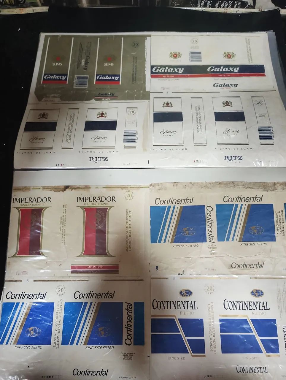 Coleção de embalagens de cigarros vintage - Foto 3