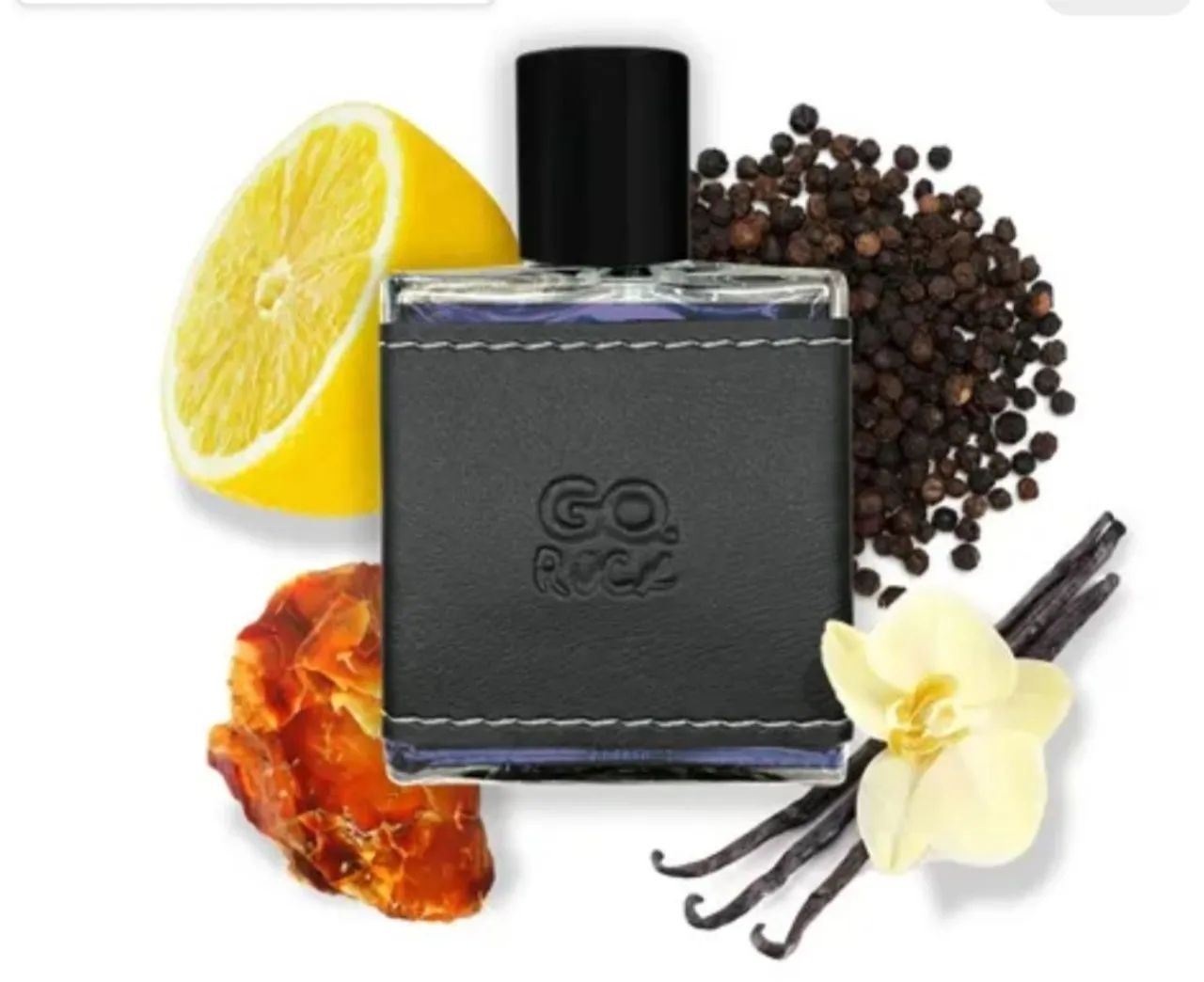 Perfume GO Rock, EDP, amadeirado ambarado, 50ml - Foto 2
