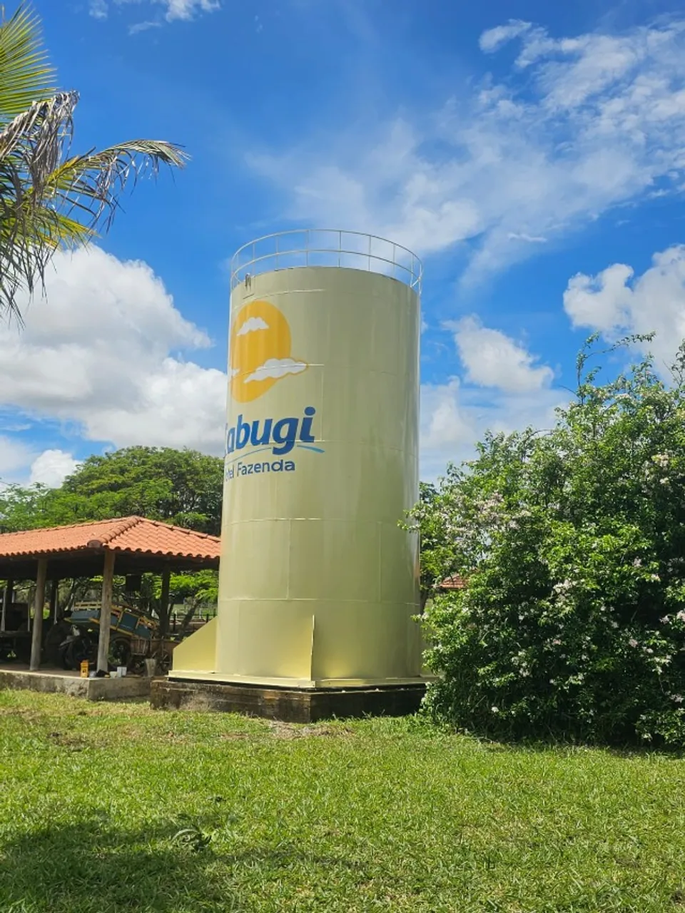 Caixa de água tipo taça e tubular estrutura metálica direto da fábrica .