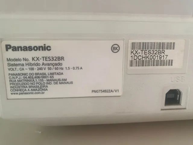 Pabx Kx-tes32 3 Linhas E 8 Ramais Panasonic + Kx-t7730x - Foto 5
