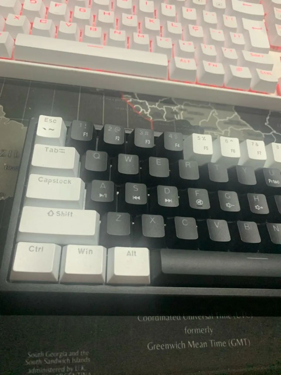 Teclado mecânico RGB com fio, REAL MECHANICAL KEYBOARD DC5V - Foto 2