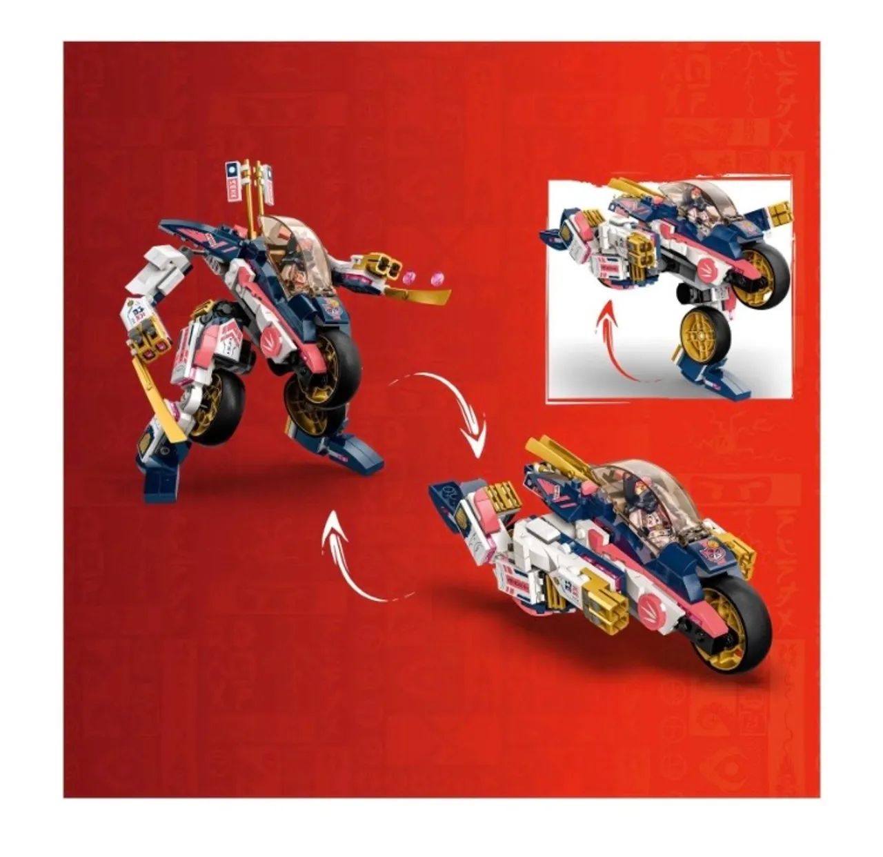 Lego Ninjago 71792 - Dragons Rising - Sora's Transforming Mech