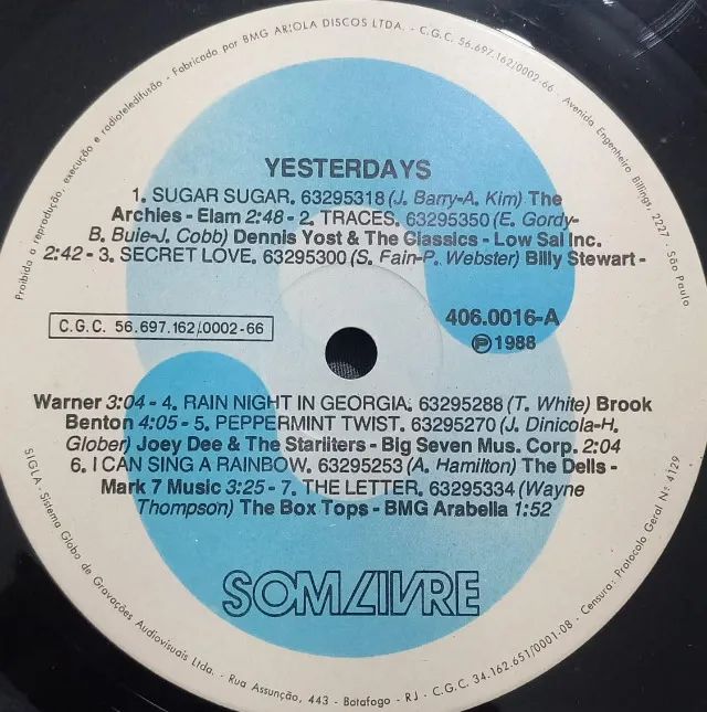 Disco de Vinil Yesterdays - Foto 4