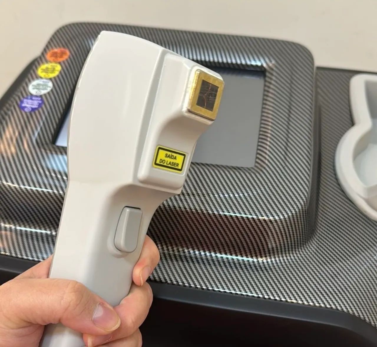 MÁQUINA DE DEPILAÇÃO A LASER (Passo cartão) - Foto 5