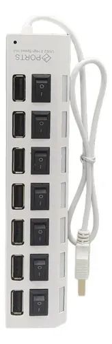 Hub USB 7 Portas Kapbom - Conecte Tudo Com Facilidade - Foto 3