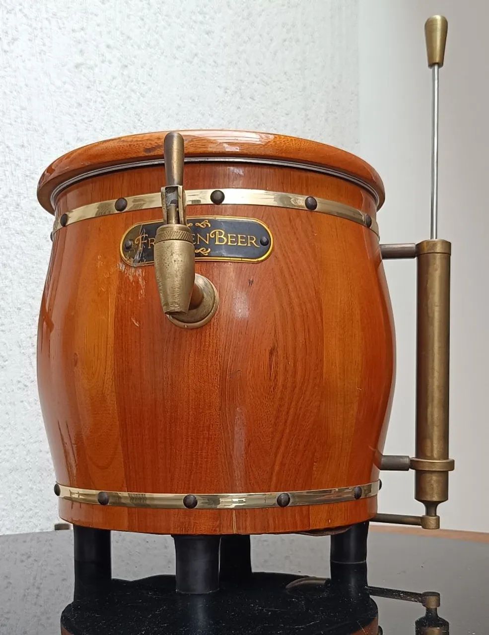 Chopeira Frozen Beer Original Vintage para duas garrafas de cerveja.