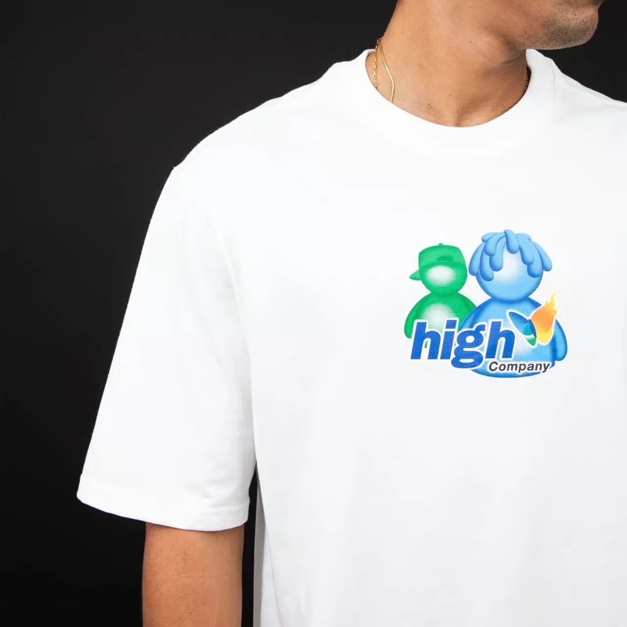 CAMISETA HIGH MESSENGER WHITE G (LARGE) NOVA - Foto 2