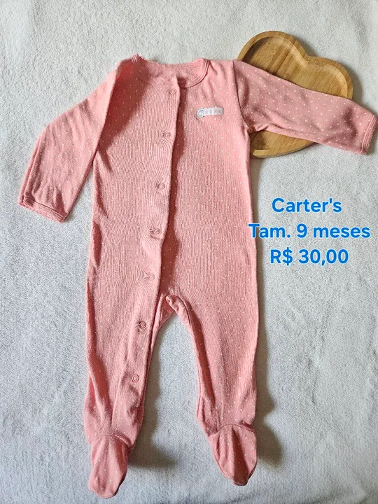 Lote de 9 meses importado da Carter's