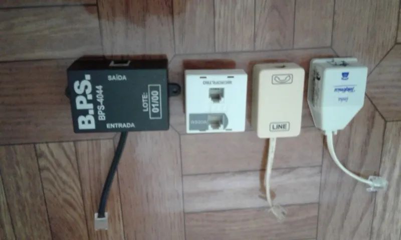 Micro Filtro Adsl - Telefone, Modem e Internet - Foto 2